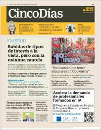 Portada de Cinco Días (Spain)