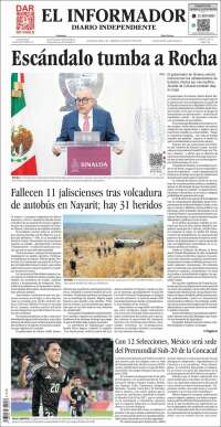 Portada de El Informador (Mexico)