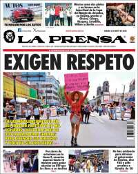 Portada de La Prensa (Mexico)