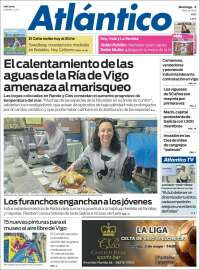 Portada de Atlántico Diario (Spain)