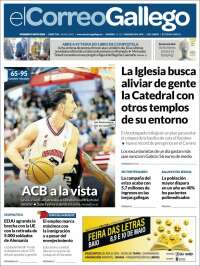 Portada de El Correo Gallego (Spain)