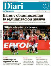 Portada de Diari de Tarragona (Spain)