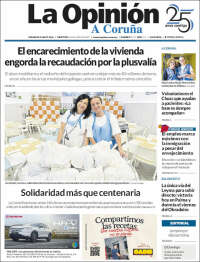 Portada de La Opinión de A Coruña (Spain)