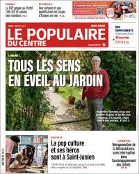Portada de Le Populaire du Centre (France)