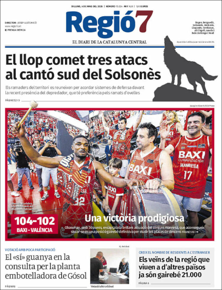 Portada de Regio7 (Espa&ntilde;a)
