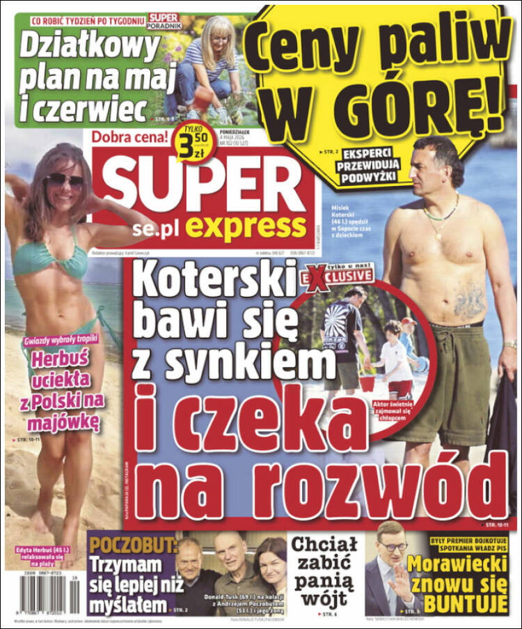 Portada de Super Express (Polonia)