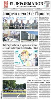 Portada de El Informador (M&eacute;xico)
