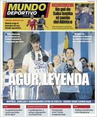 Portada de Mundo Deportivo Gipuzkoa (Espagne)