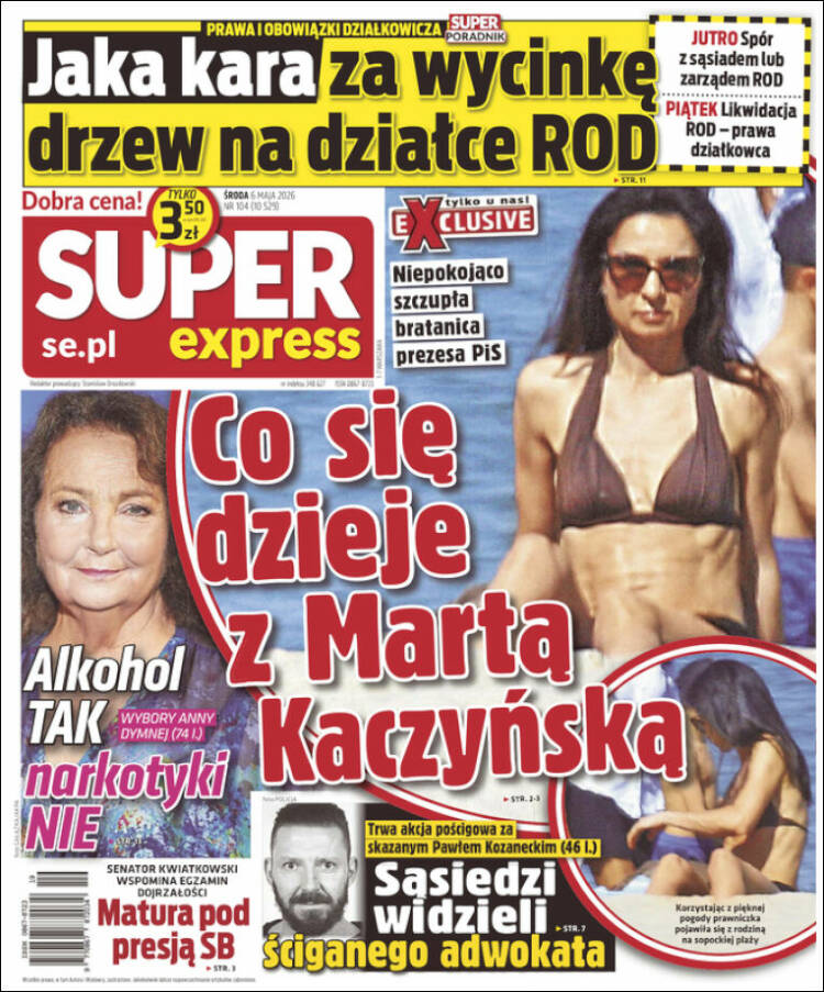 Portada de Super Express (Polonia)
