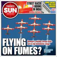 Portada de The Toronto Sun (Canada)
