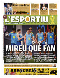 Portada de L'Esportiu (Espagne)