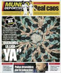 Portada de El Mundo Deportivo (Espagne)