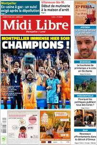 Portada de Midi Libre (France)