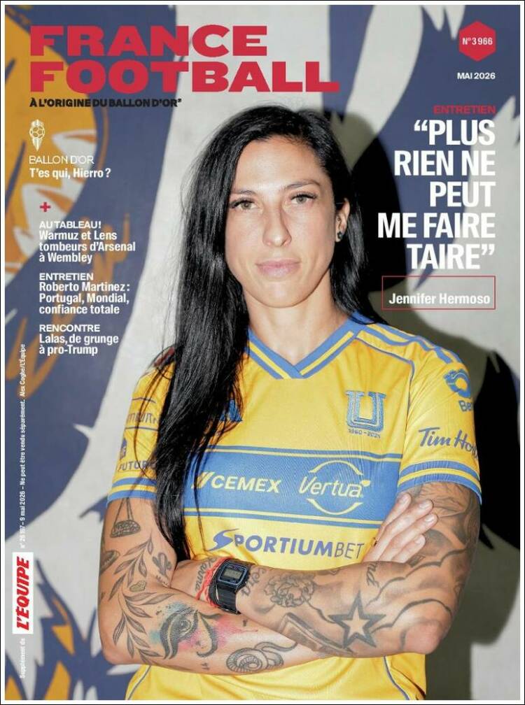 Portada de France Football (Francia)