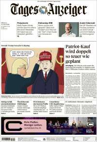 Portada de Tages-Anzeiger (Switzerland)