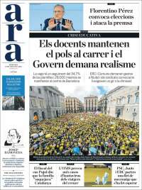 Portada de Ara (Spain)