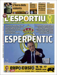 Portada de L'Esportiu (Espa&ntilde;a)