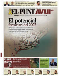 Portada de El Punt Avui (Spain)