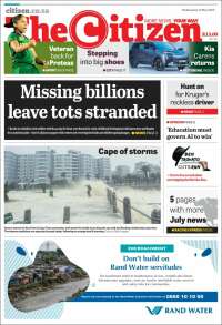 Portada de The Citizen (Afrique du Sud)