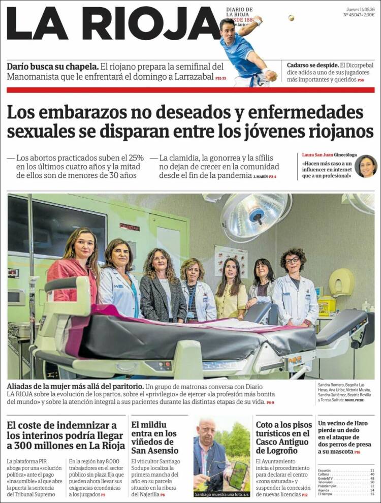 Portada de La Rioja (Spain)