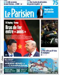 Portada de Le Parisien (France)
