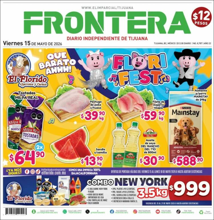 Portada de Frontera (M&eacute;xico)