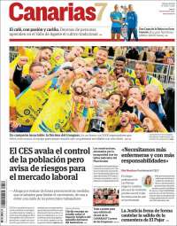 Portada de Canarias 7 (Spain)