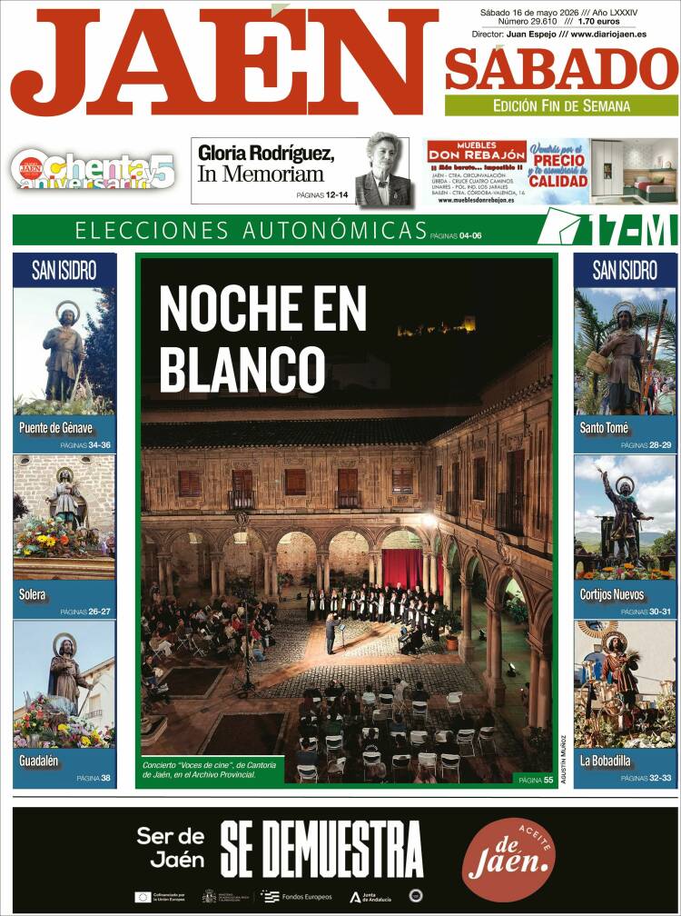 Portada de Diario Jaén (Espa&ntilde;a)