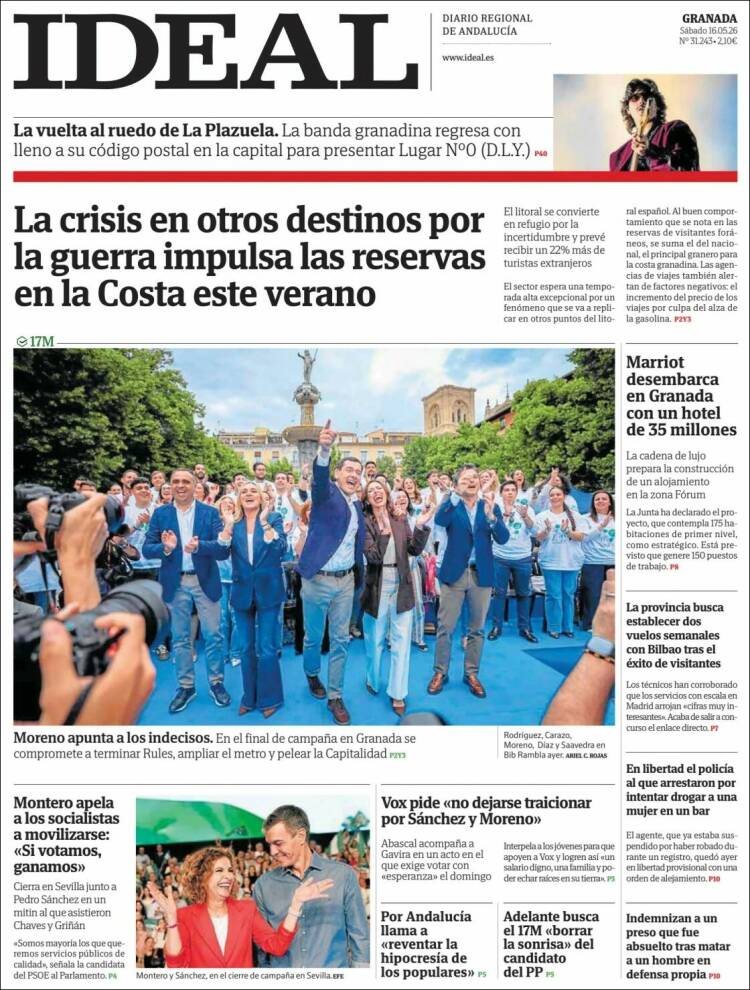 Portada de Ideal (Espa&ntilde;a)