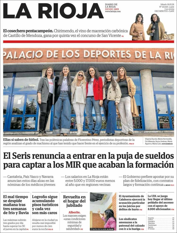 Portada de La Rioja (Espa&ntilde;a)