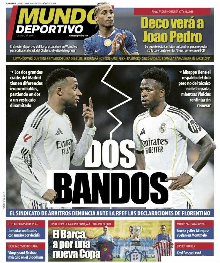 Portada de El Mundo Deportivo (Espa&ntilde;a)