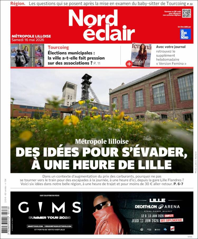 Portada de Nord Éclair (Francia)