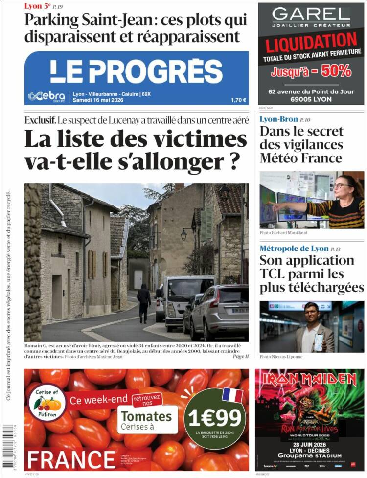 Portada de Progres de Fecamp (Francia)