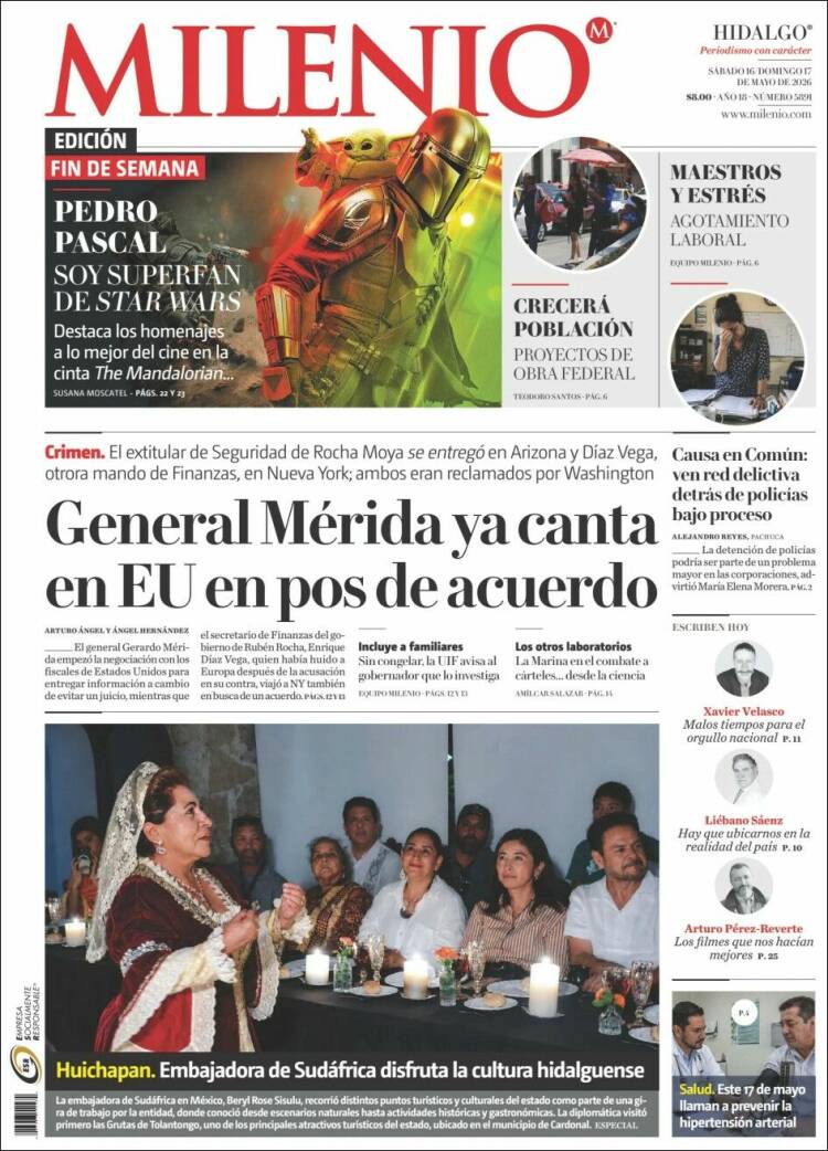 Portada de Milenio de Hidalgo (M&eacute;xico)