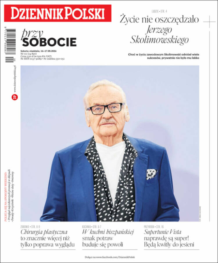 Portada de Dziennik (Polonia)