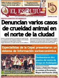 Portada de El Esquiu (Argentine)