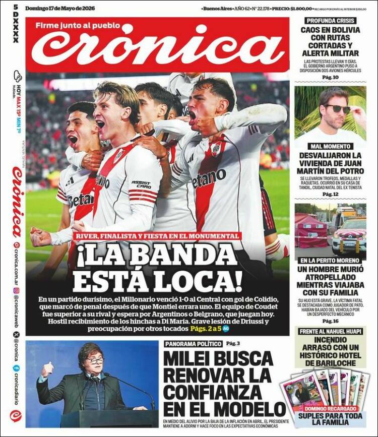 Portada de La Voz del Chaco (Argentina)