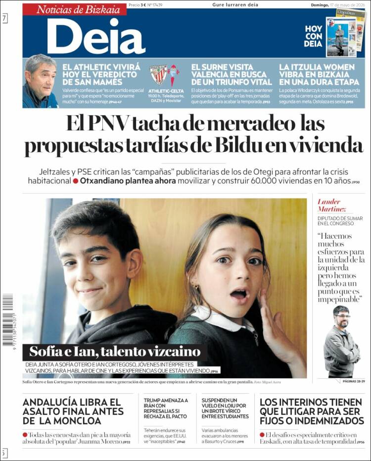 Portada de Deia (Espa&ntilde;a)