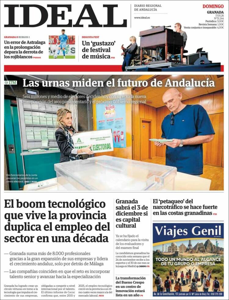 Portada de Ideal (Espa&ntilde;a)