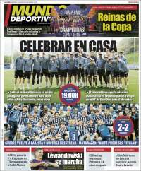 Portada de Mundo Deportivo Gipuzkoa (Espagne)