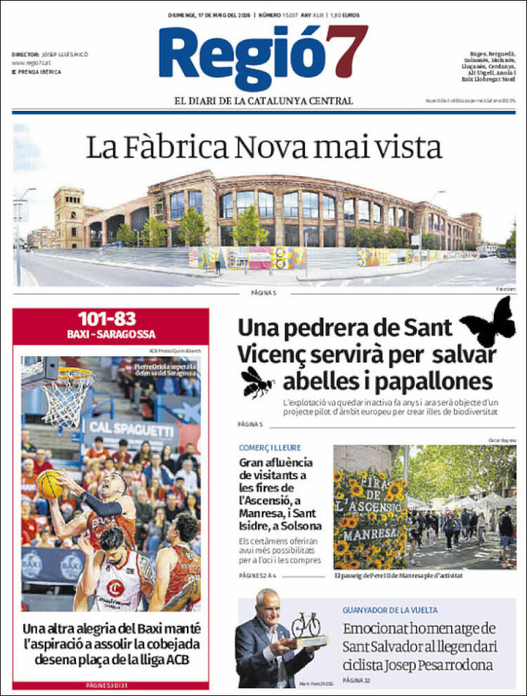 Portada de Regio7 (Espa&ntilde;a)