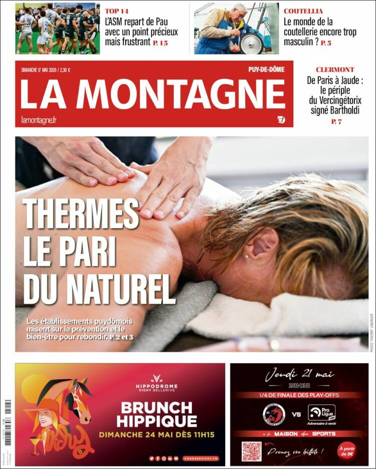 Portada de La Montagne (Francia)