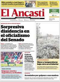 Portada de El Ancasti (Argentina)