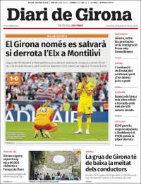 Portada de Diari de Girona (Espa&ntilde;a)