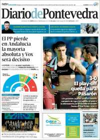 Portada de Diario de Pontevedra (Espa&ntilde;a)