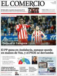 Portada de El Comercio - Gijón (Espa&ntilde;a)