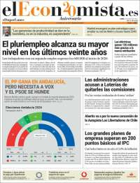 Portada de El Economista (Espa&ntilde;a)