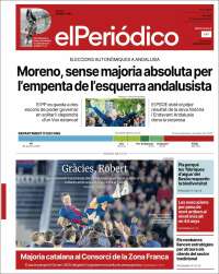 Portada de El Periódico de Catalunya (Espa&ntilde;a)