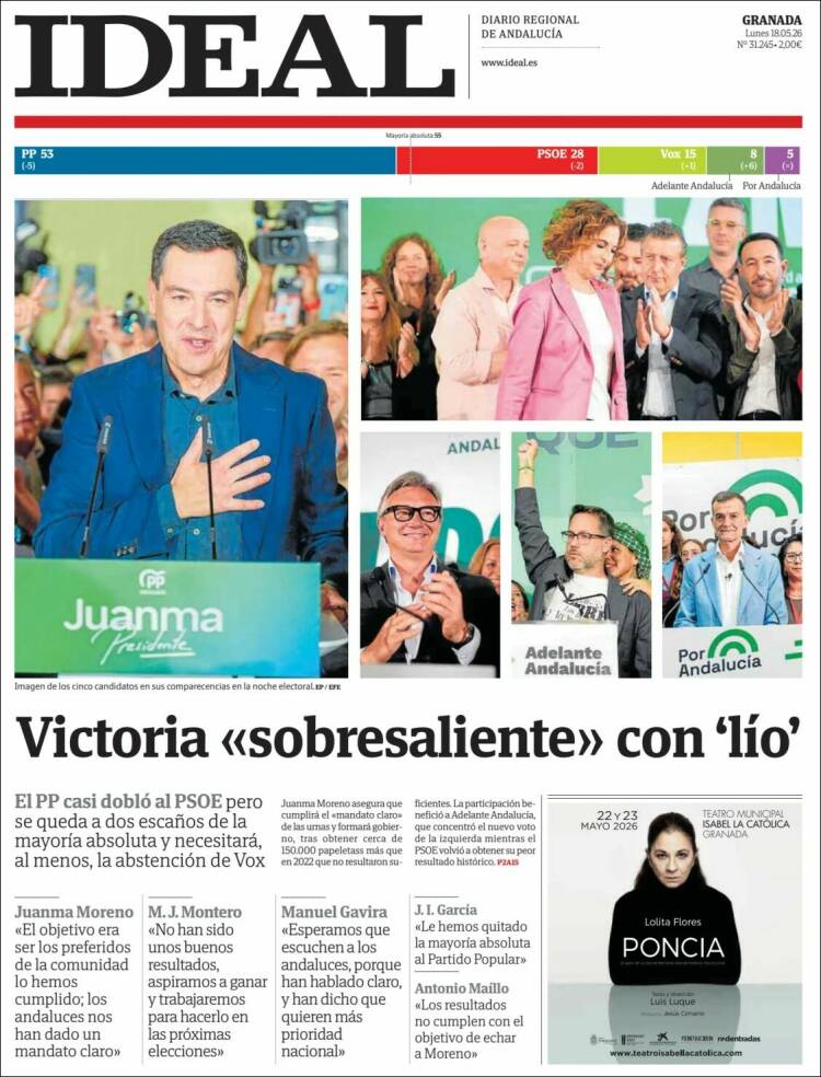 Portada de Ideal (Espa&ntilde;a)
