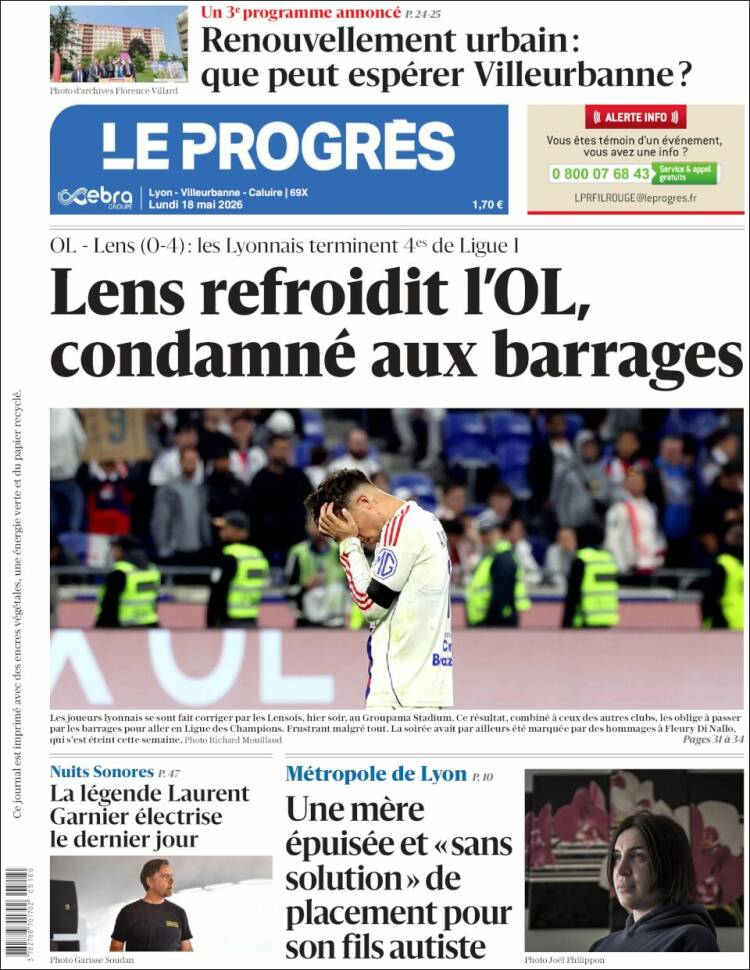Portada de Progres de Fecamp (Francia)